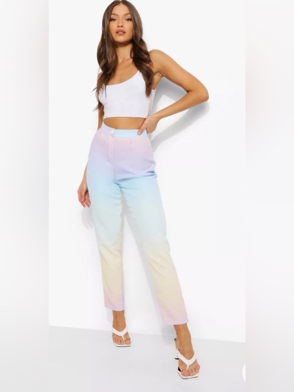 New Boohoo Pastel Pants